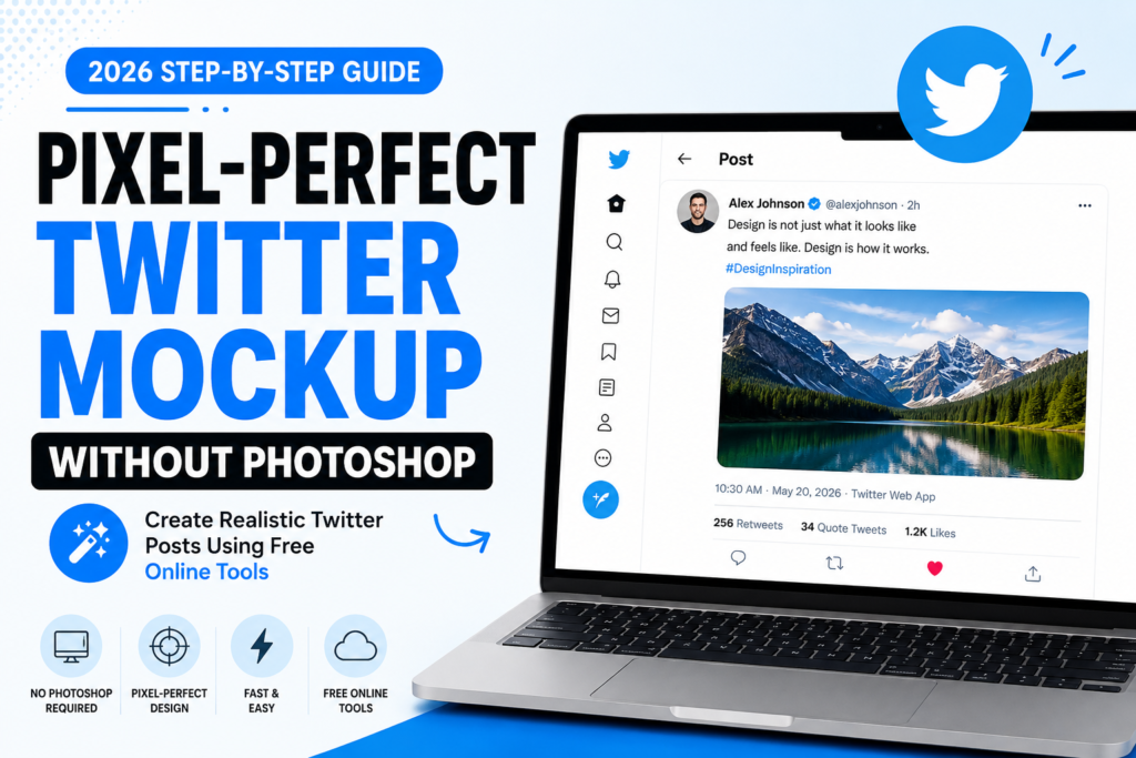 Pixel-Perfect Twitter Mockup Without Photoshop