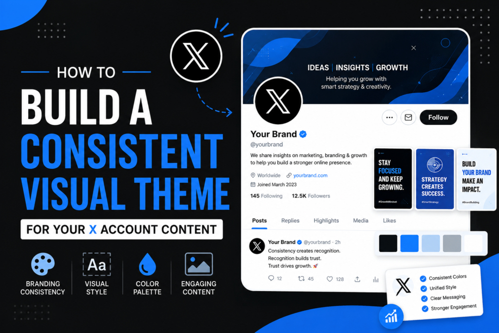 Build a Consistent Visual Theme for Your X Account Content